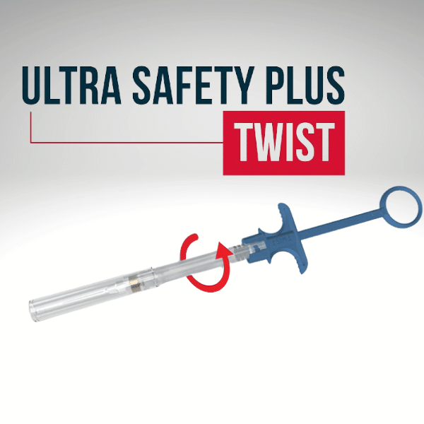 How to Convert to Ultra Safety Plus Twist Syringe