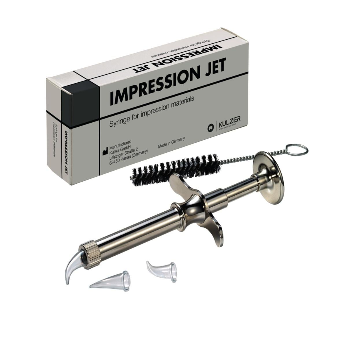 Impression Syringe Jet Stainless Steel