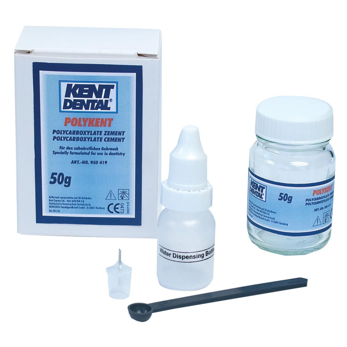 Kent Polykent Polycarboxylate Cement 50g - Kent Express Dental Supplies