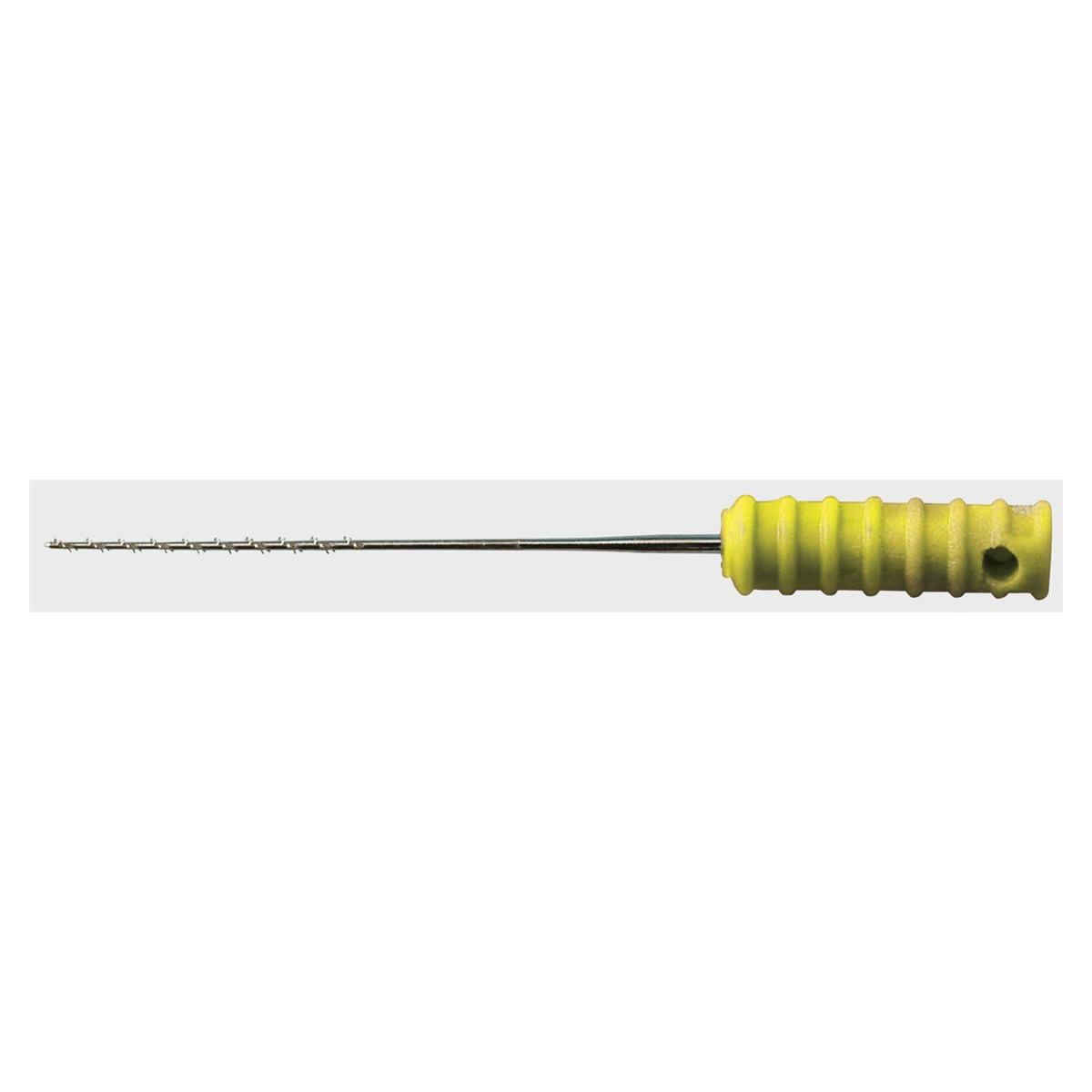 DEHP Barbed Broaches Sterile 21mm XXF Yellow 10pk
