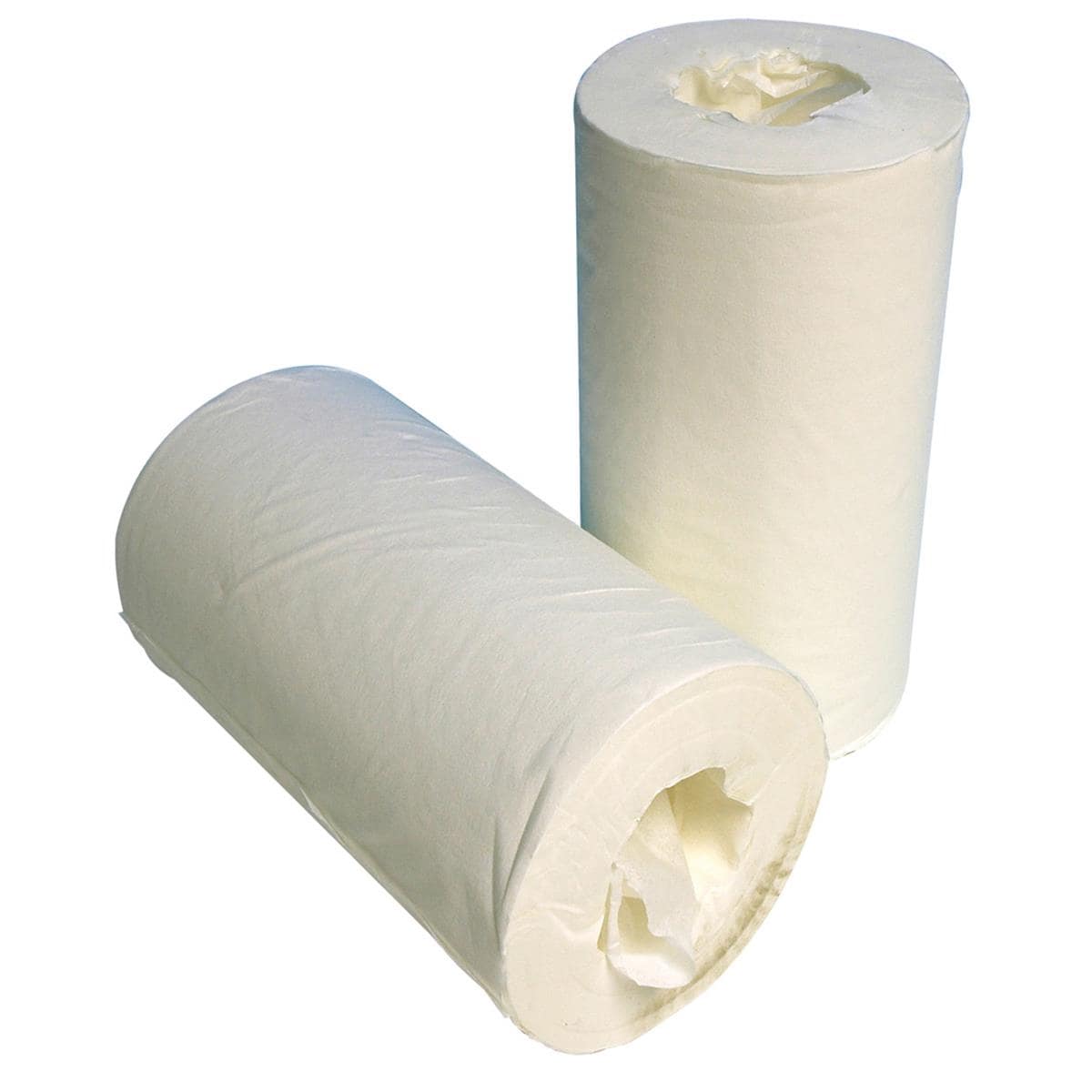 DEHP Towel Roll Mini White 1-Ply 20cm x 120m 12pk
