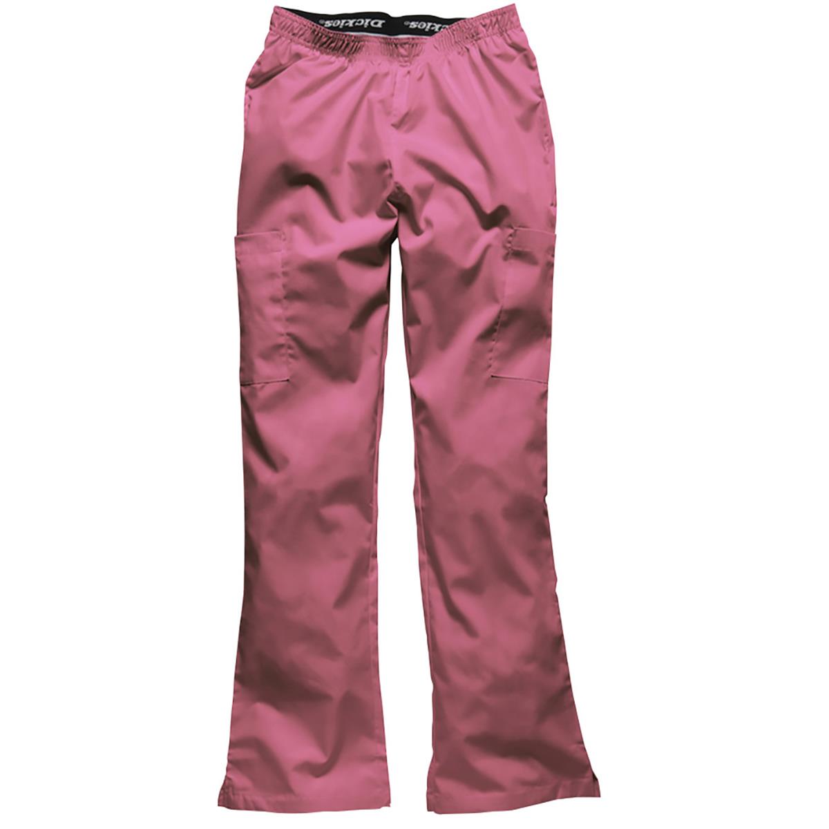 Dickies Ladies Boot Cut Trouser Pink L