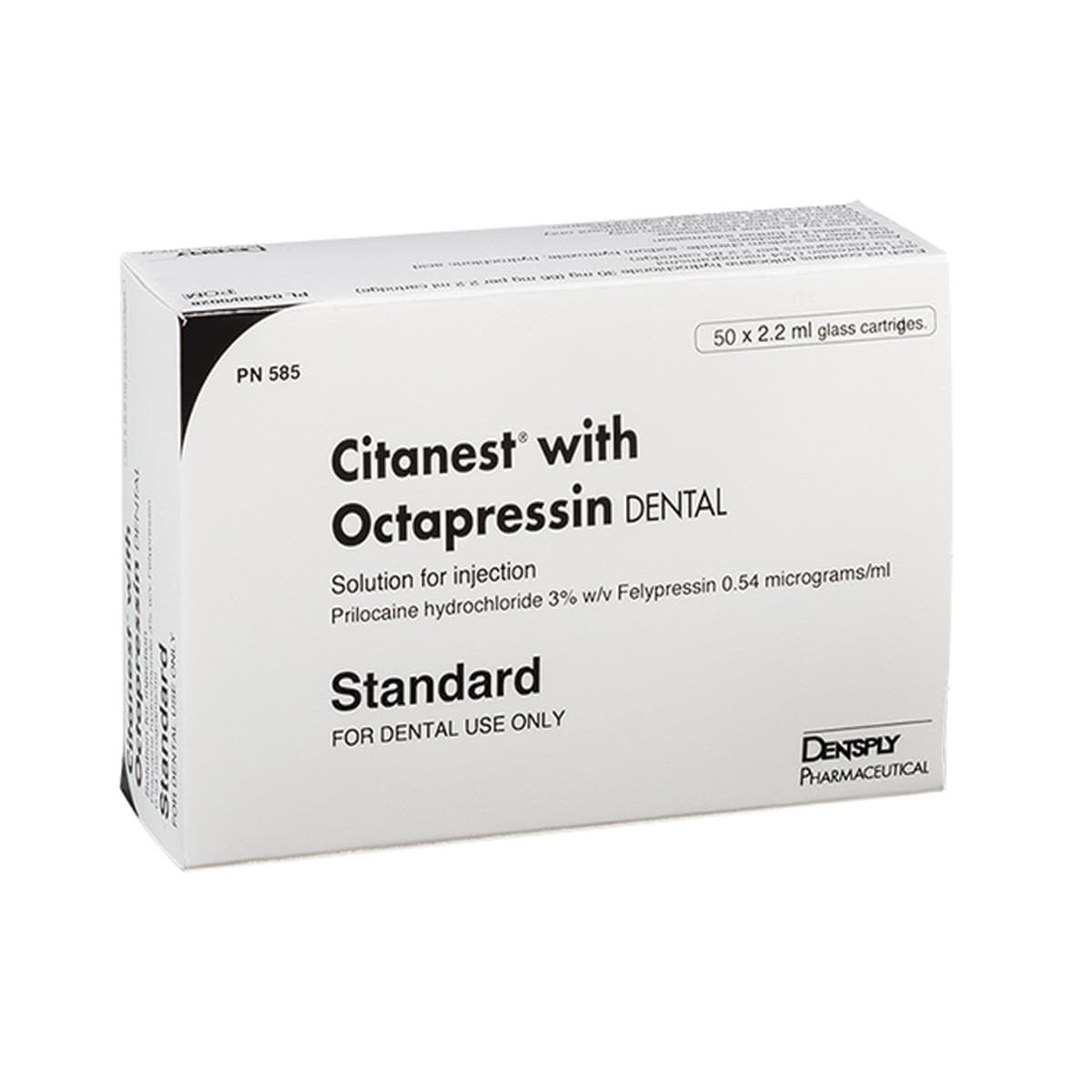 Citanest 3% with Octapressin Standard 50pk