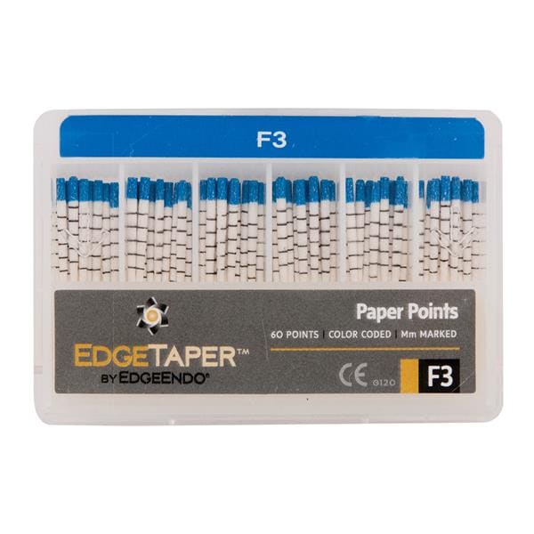EdgeTaper Paper Point Size F3 60pk