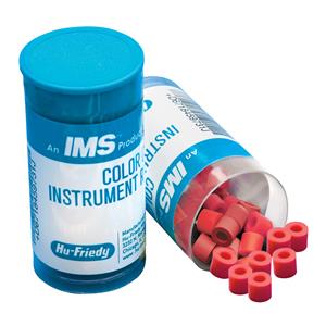 IMS Color Code Instrument Rings Red Maxi 50pk